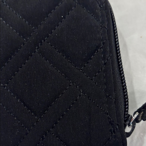 Vera Bradley Black Quilted Women's Wallet - Picture 4 of 7